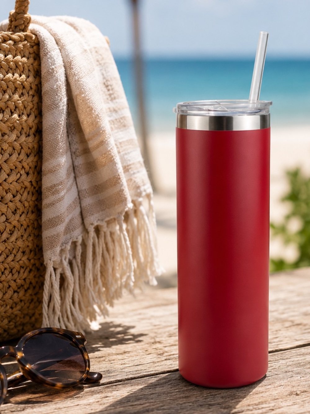 20 oz Duo Skinny Tumbler HOGG Cranberry Spice